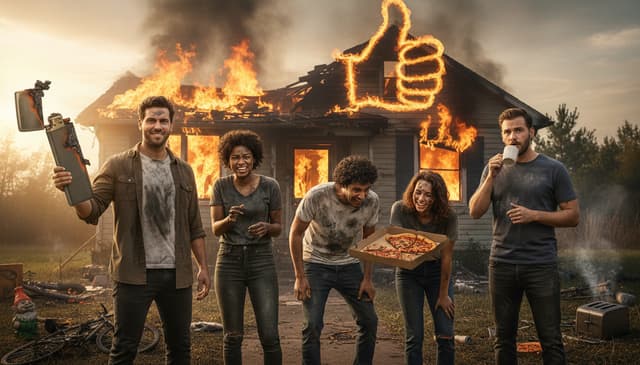 Burn it down comedy: a fresh take on modern humor in film