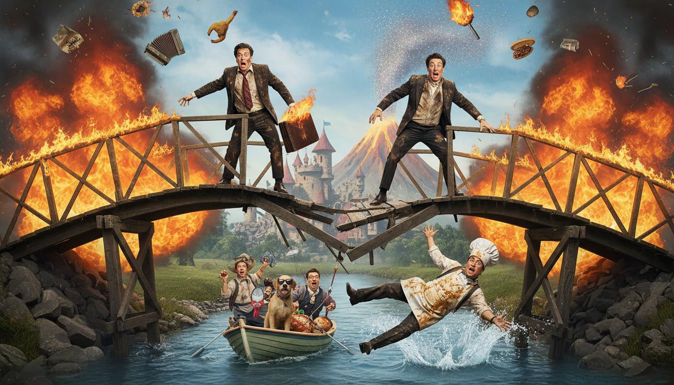 Burning Bridges Comedy: Exploring Humor in Broken Relationships