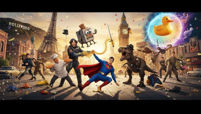 Exploring comedy in the world of movie cinematic universes