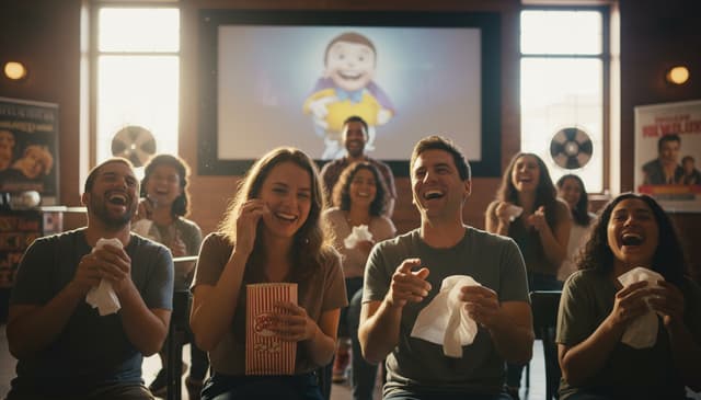 How movie comedy heals movies and brightens the film industry