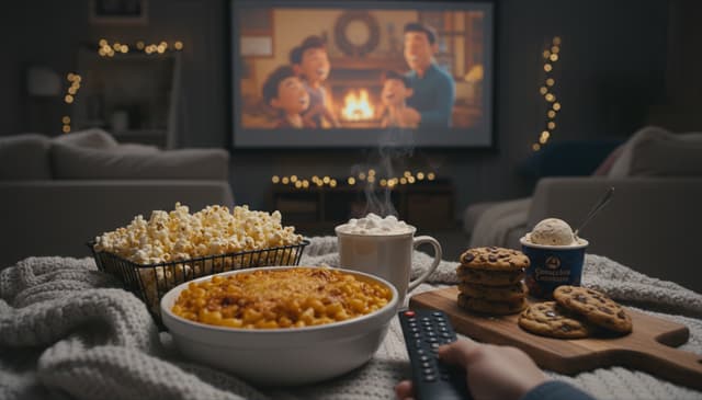 The best movie comfort food movies to cozy up with this season