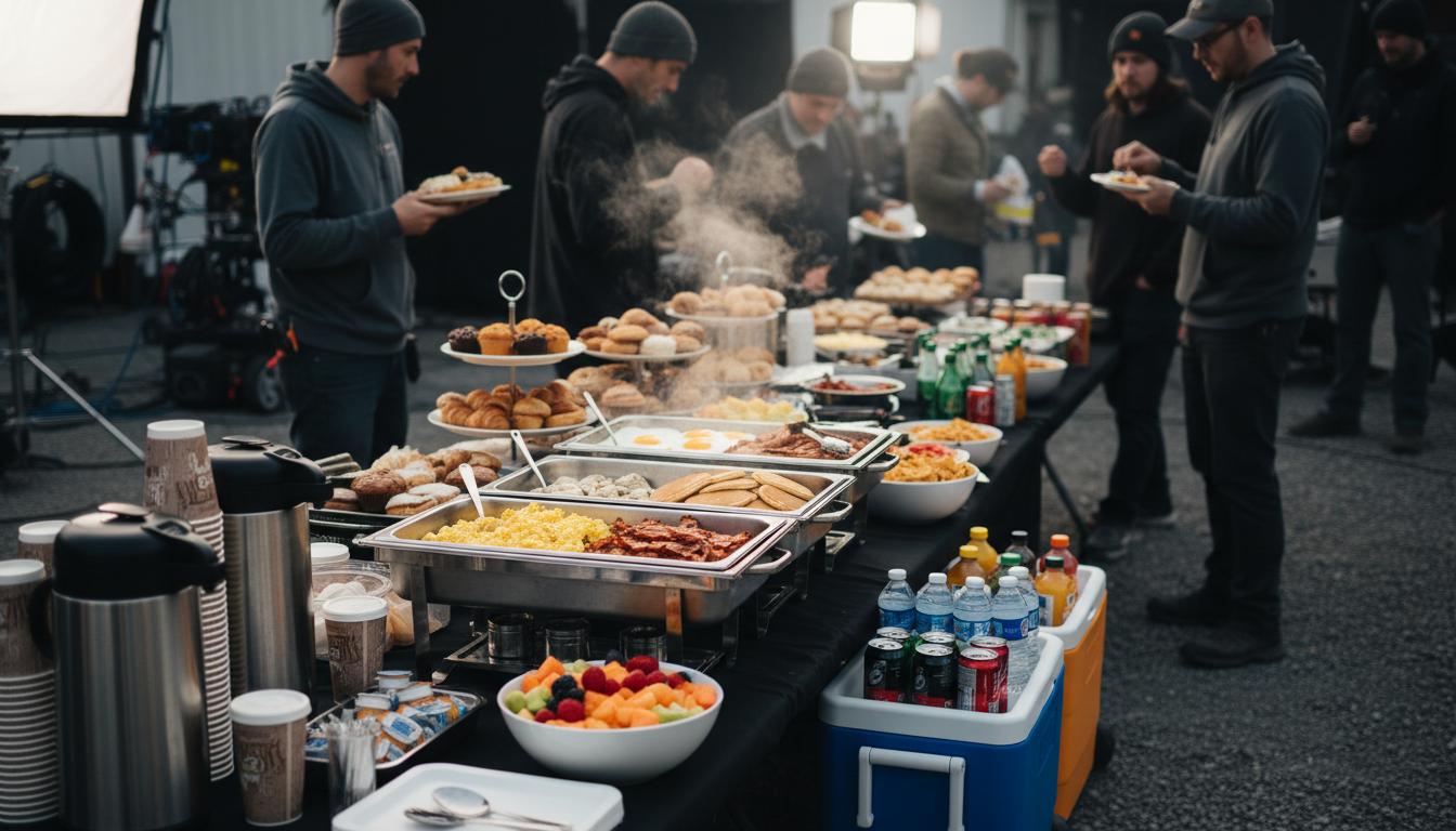 How Movie Craft Services Enhance On-Set Productivity and Morale