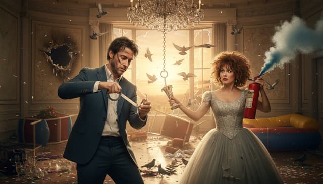 How movie damage control comedy handles on-screen disasters