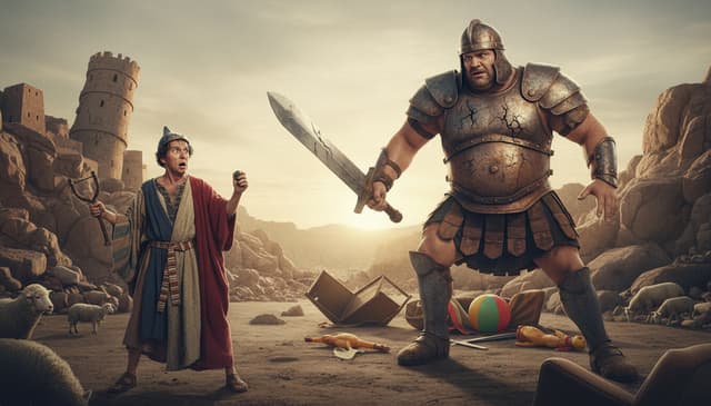 How the movie David Goliath uses comedy to explore unlikely heroes