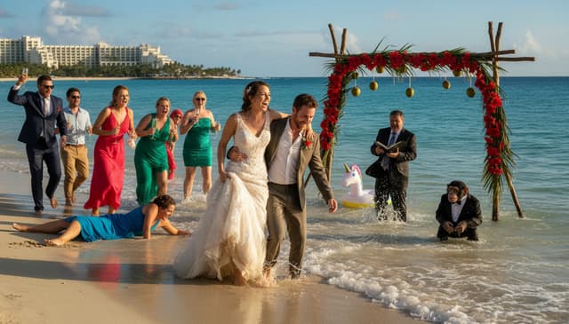How to plan the perfect movie destination wedding comedy experience