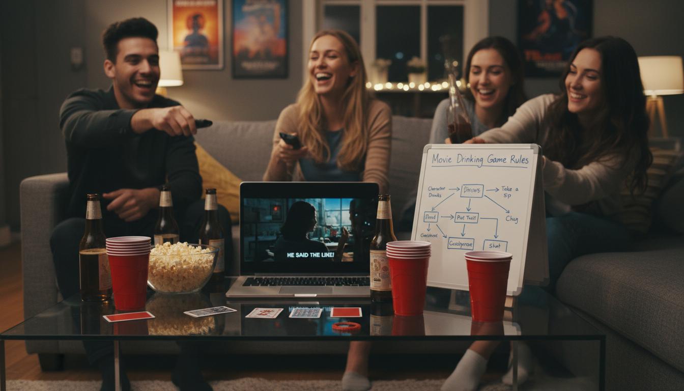Movie Drinking Games: How to Make Your Movie Night More Fun