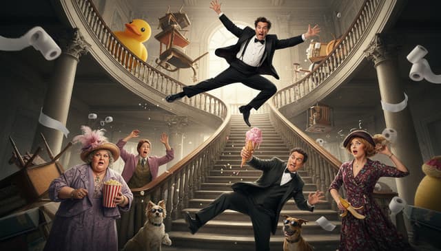 How dynamic camera techniques enhance comedy in movies