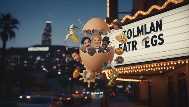 A complete guide to movie easter eggs in comedy cinema