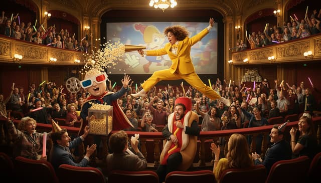 Exploring the energy of comedy in modern movie cinema