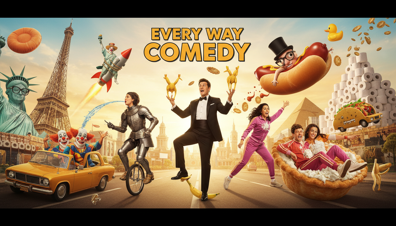 Movie Every Way Comedy Decoded: From Cult Laughs to AI Jokes