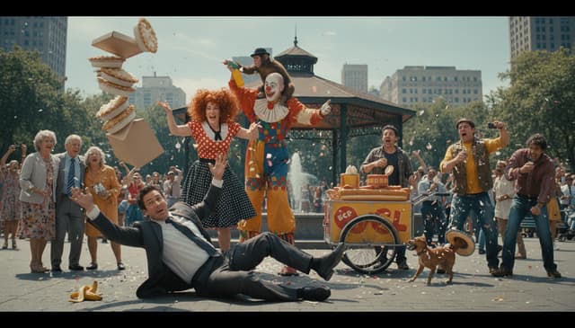 What makes a movie exactly what seems comedy?