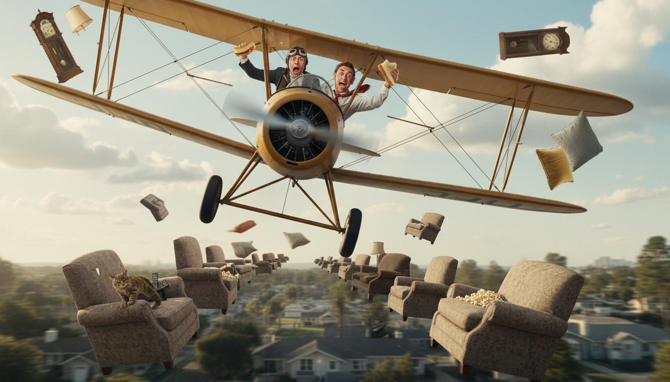 How Movie Flying by Seat Comedy Creates Spontaneous Humor Moments