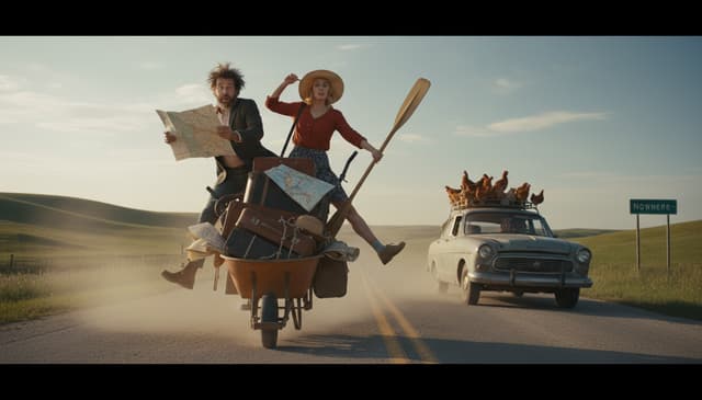 Getting there comedy: exploring the humor in the journey to success