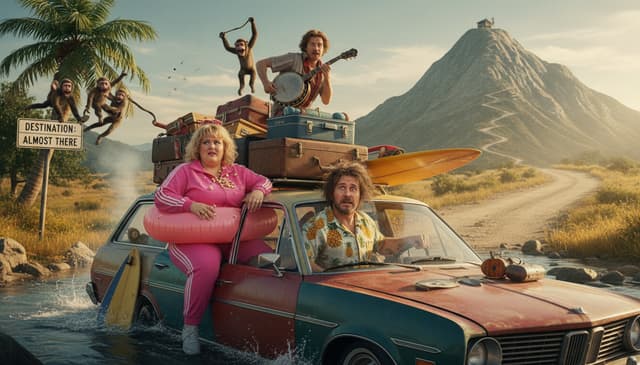 Getting there comedy cinema: a guide to humor on the move