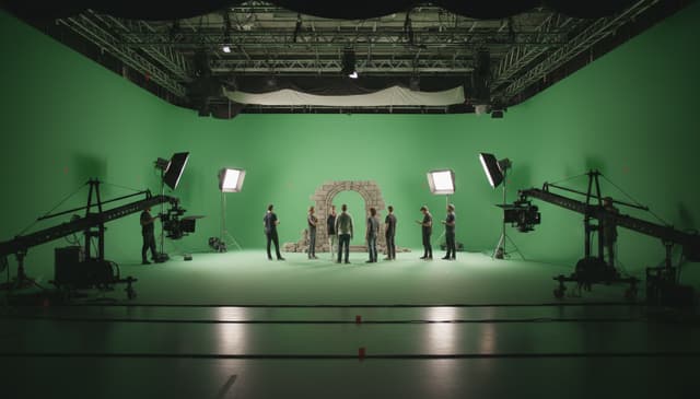 How movie green screen technology transforms film production