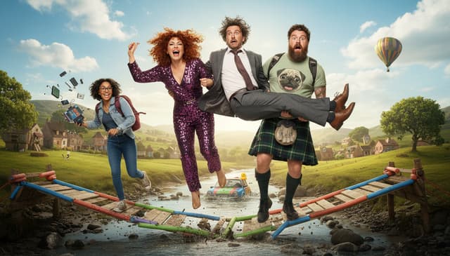 Exploring the Charm of Movie Here We Go Comedy on Tasteray.com