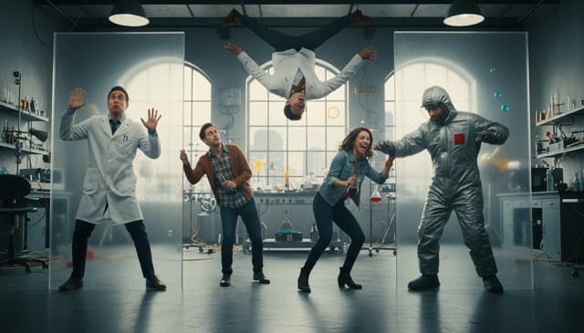 How impermeable walls create comedy in modern movies