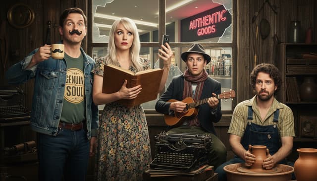 Understanding movie inauthentic comedy movies: what makes them tick