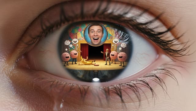 Exploring the humor and themes of movie Inner Eye comedy