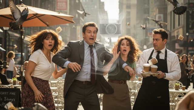 How an invisible camera shapes comedy in modern movies