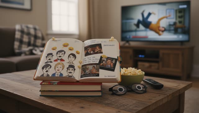 How to keep a movie journal for comedy movies fans