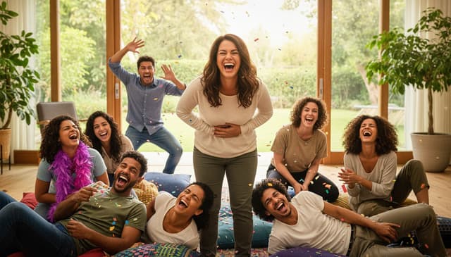 How movie laughter therapy enhances well-being through comedy