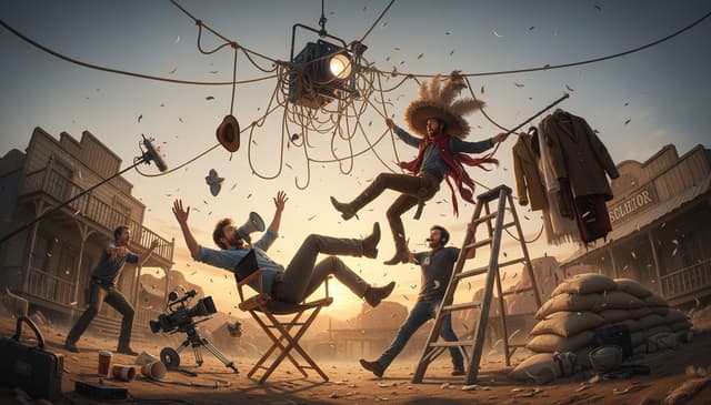 How movie light suspension enhances comedy scenes effectively