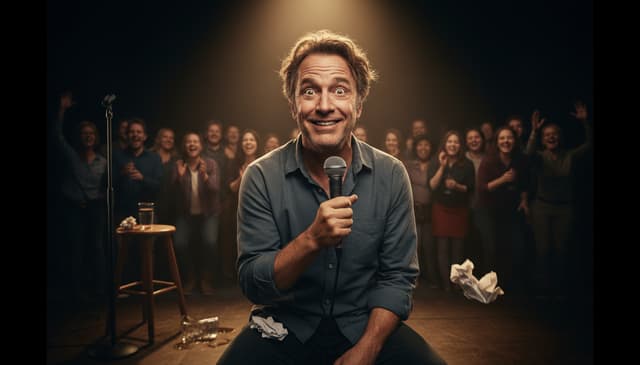 How losing confidence shapes comedy in movies