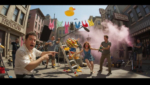 How movie making creates meaning through comedy