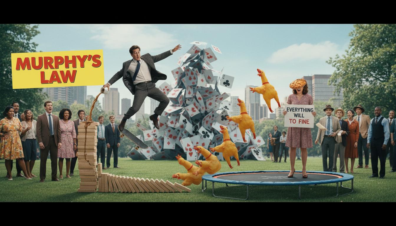 Exploring Murphy's Law in Comedy Cinema: a Practical Guide