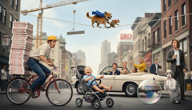 How movie near miss comedy creates humor from close calls