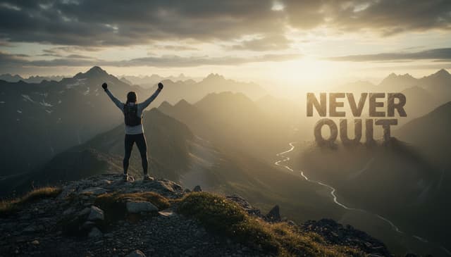 Never quit movies: exploring the spirit of resilience on screen