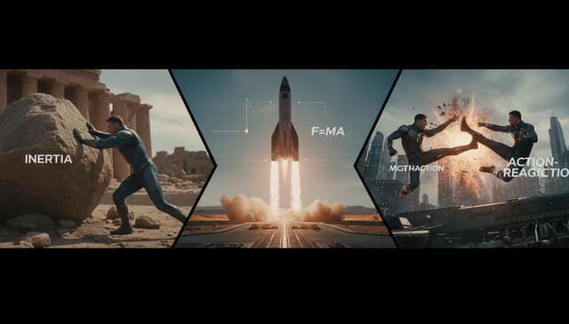 Exploring movie Newton's law movies: how physics shapes film storytelling