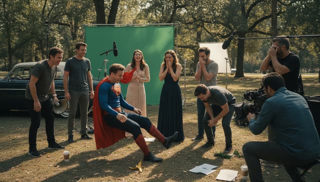 The art of movie outtakes comedy: behind the laughter