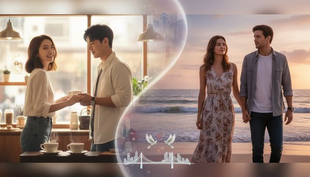 Exploring parallel lives in movie romance comedy genres