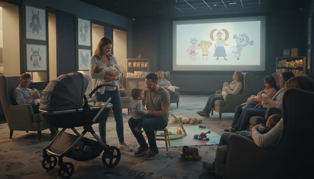 Movie parent baby screenings: what to expect and how to prepare