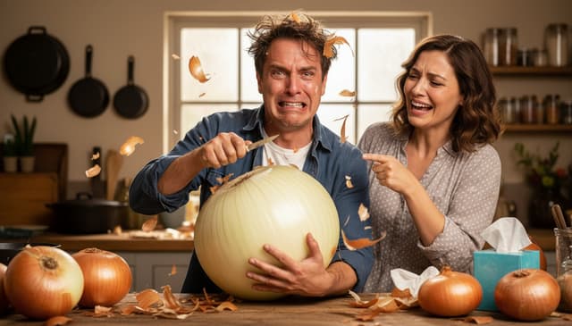 Peeling onion comedy: exploring humor through layered storytelling