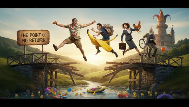 Exploring the humor and twists in movie point of no return comedy