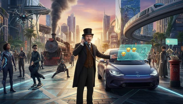 How movie present meets future comedy: exploring the evolution of humor