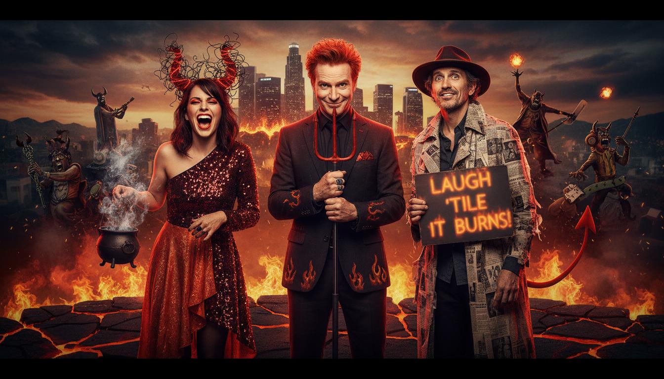 Inside the Chaos of a Movie Press Tour Hell Comedy