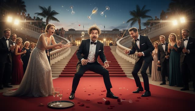 The funniest moments from movie red carpet comedy events