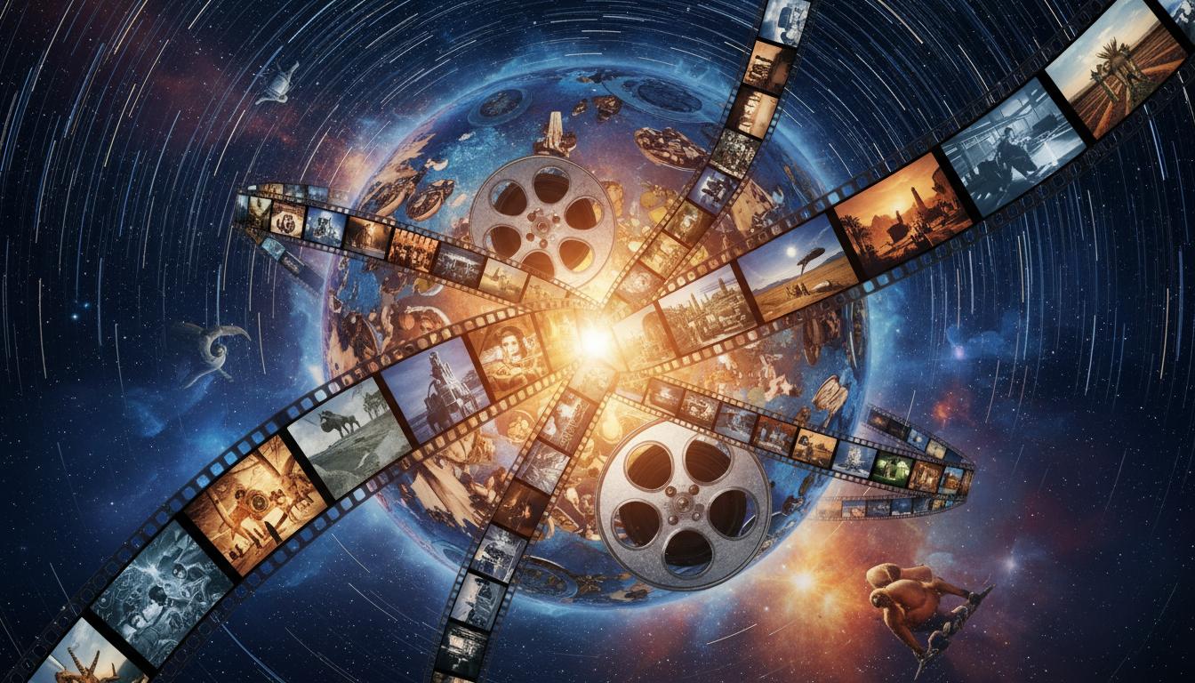 Exploring Movie Relativity Movies: How Films Portray Time and Space