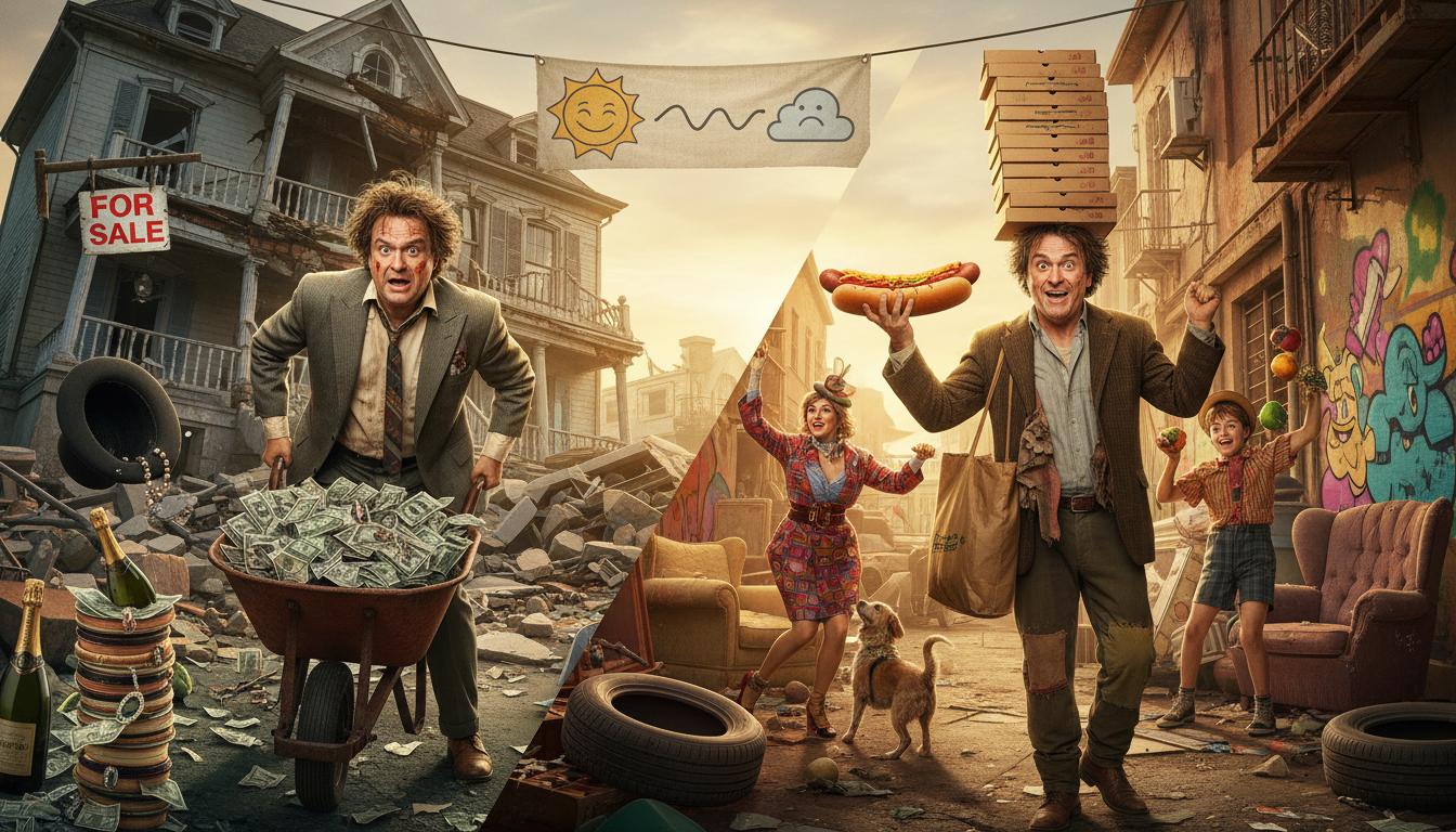 How Movie Riches and Rags Shape Comedy on Screen