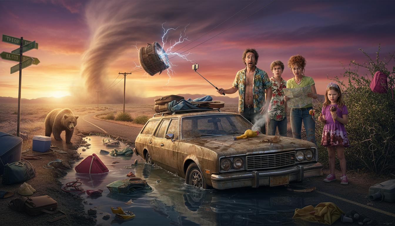 How a Movie Road Trip Disaster Comedy Brings Laughter and Chaos