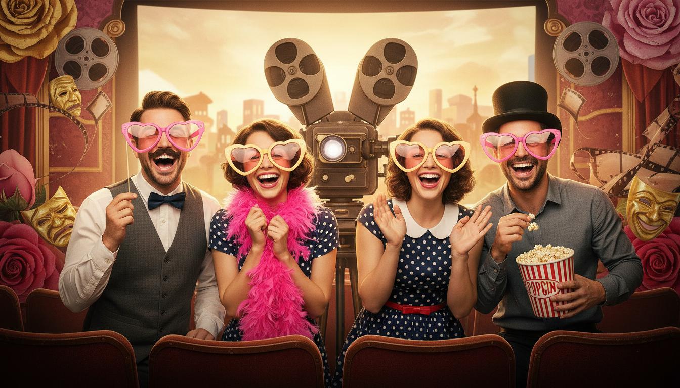 Seeing the World Through Movie Rose Colored Glasses in Comedy Cinema