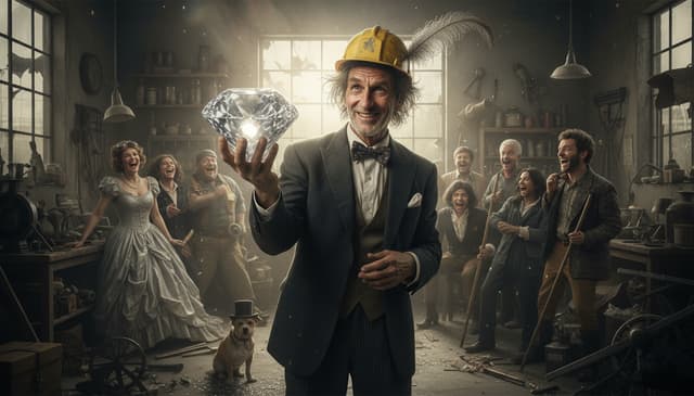 How rough diamond comedy brings humor to unexpected places