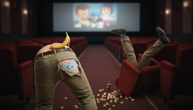 The art of movie seat of pants comedy: how spontaneity shapes humor