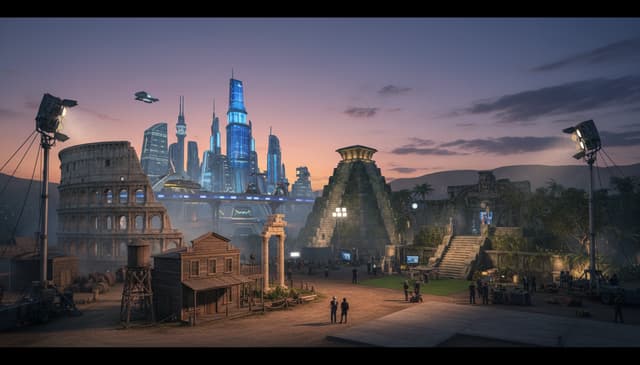 Exploring movie sets: how iconic scenes come to life