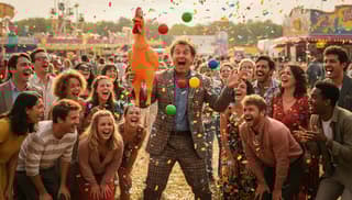 How a movie spreading joy comedy brings laughter and warmth