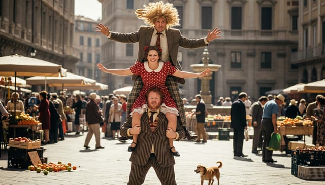 How standing on shoulders comedy shapes modern movies